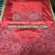 Silk lace fabric embroidery george